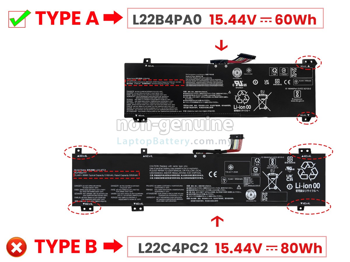 Lenovo LOQ 15IRH8-82XV00VSSP battery,high-grade replacement Lenovo LOQ ...