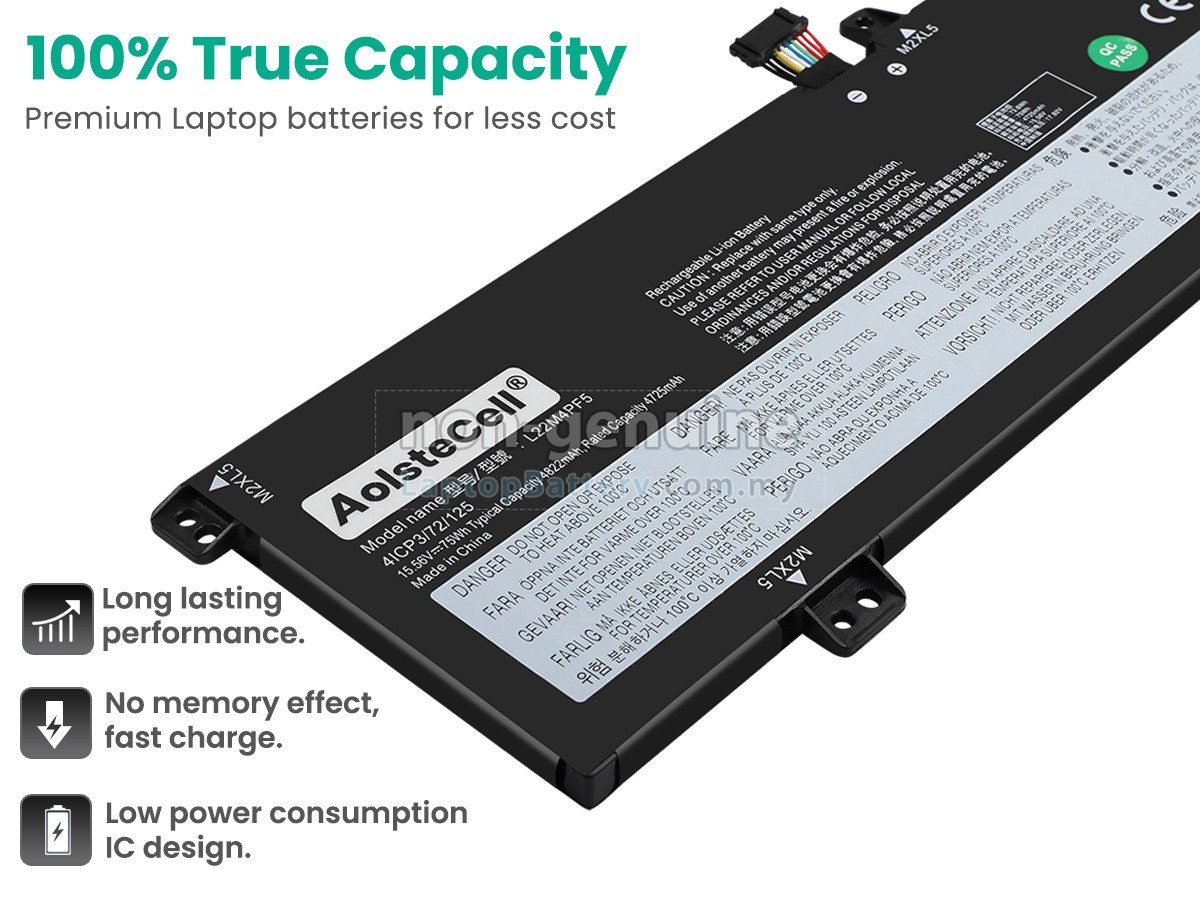Lenovo 5B11N45339 replacement battery