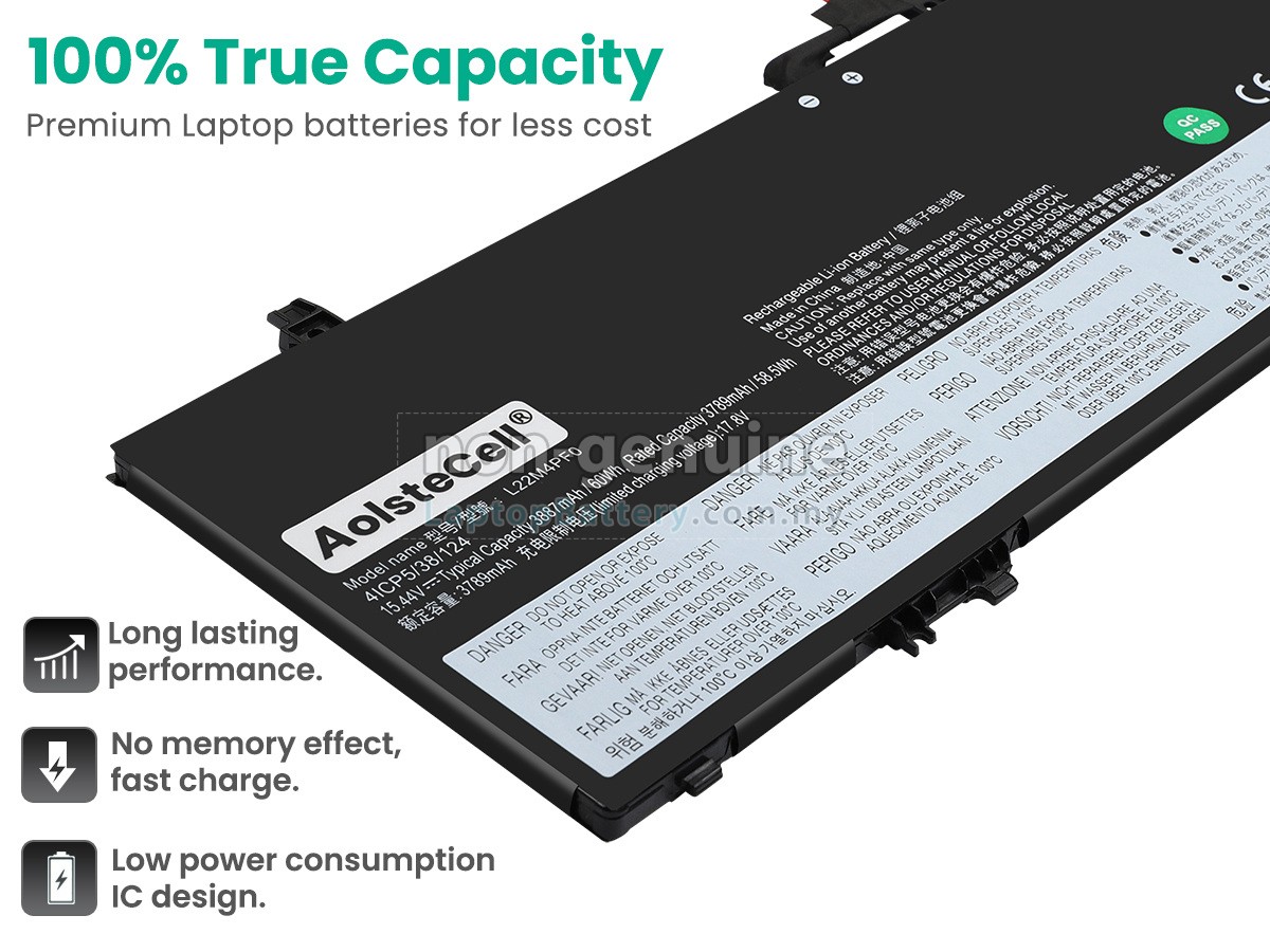 Lenovo L22D4PF0 replacement battery