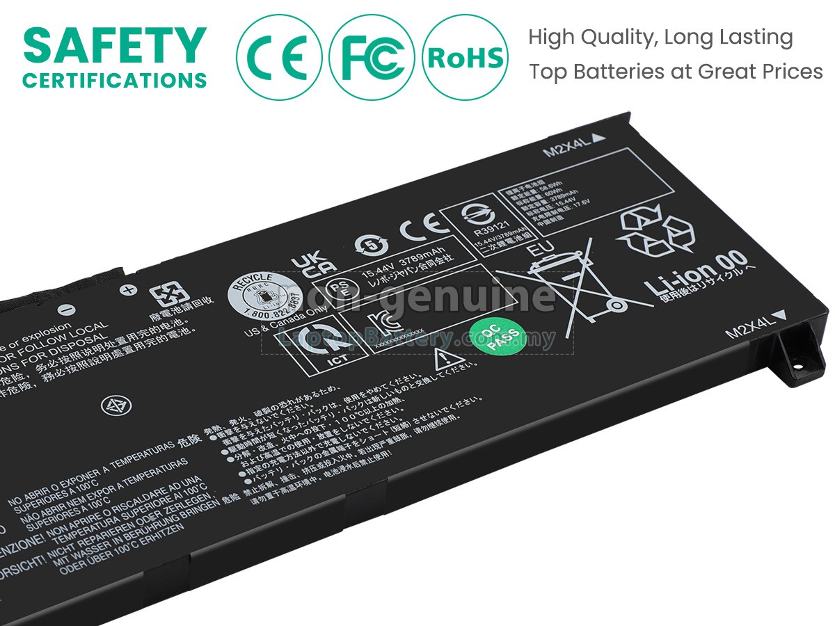Lenovo LOQ 15IRX9-83DV00KPFE replacement battery