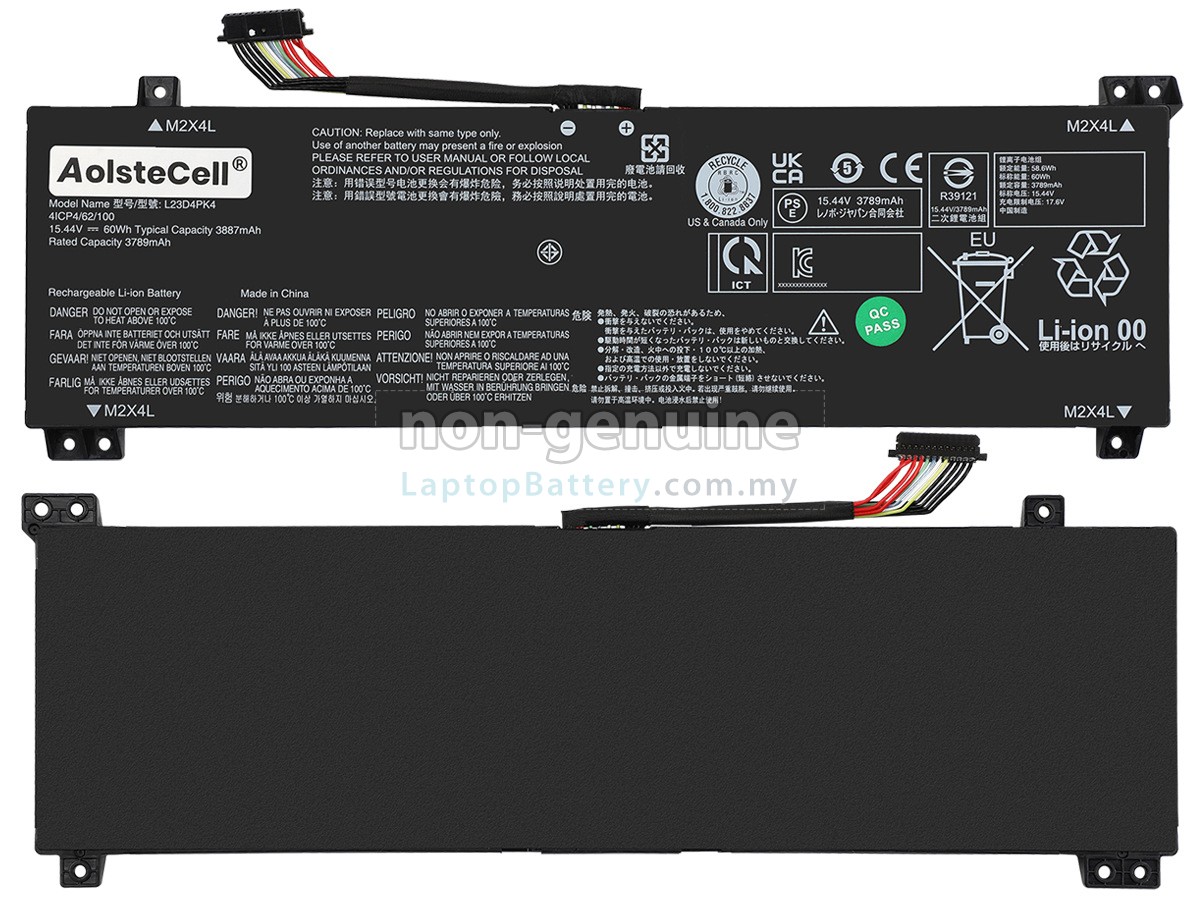 Lenovo LOQ 15IRX9-83DV00KPFE replacement battery