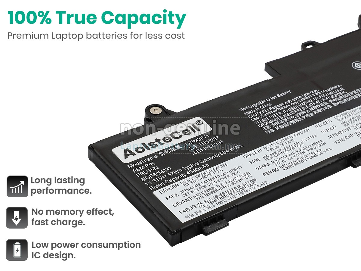Lenovo L23M3P72 replacement battery