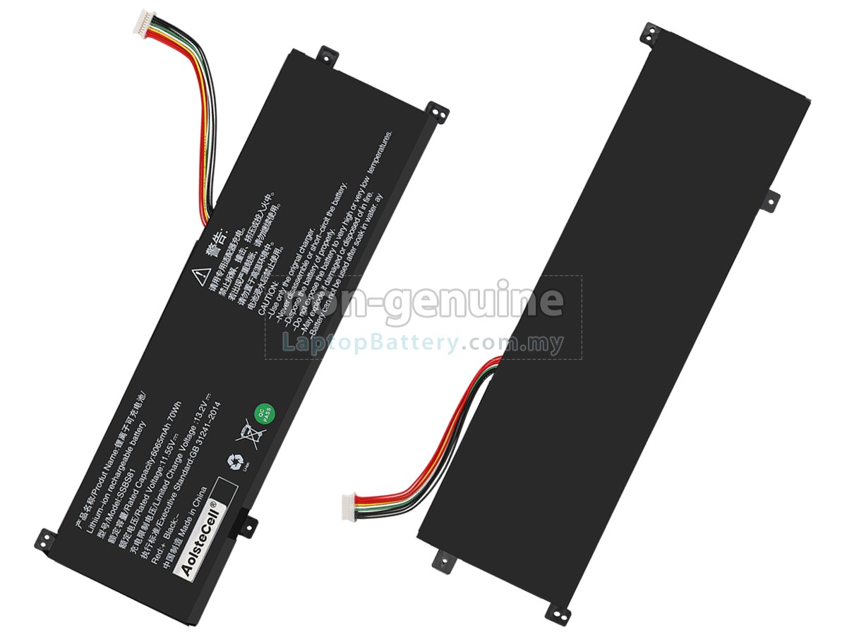 Mechrevo CODE 10 replacement battery