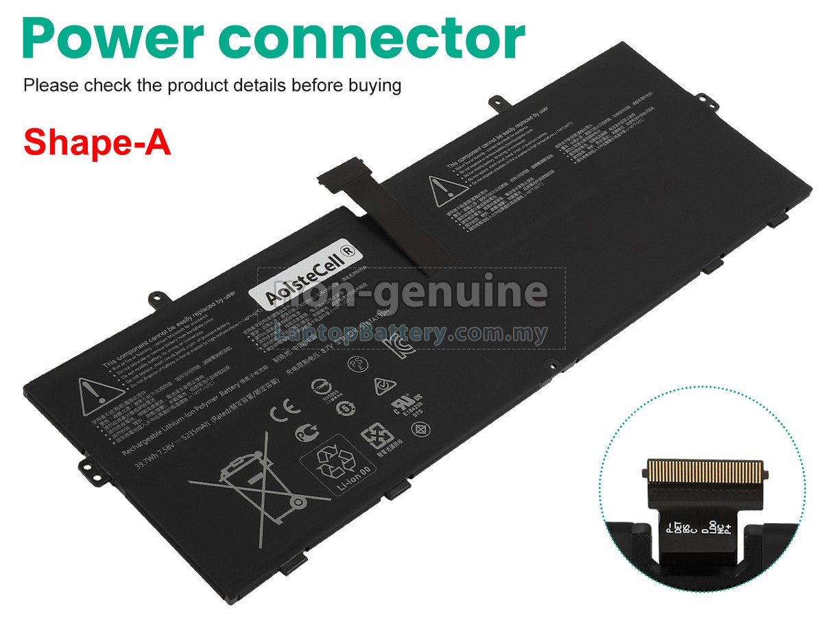 Microsoft Surface LAPTOP STUDIO 1943 replacement battery