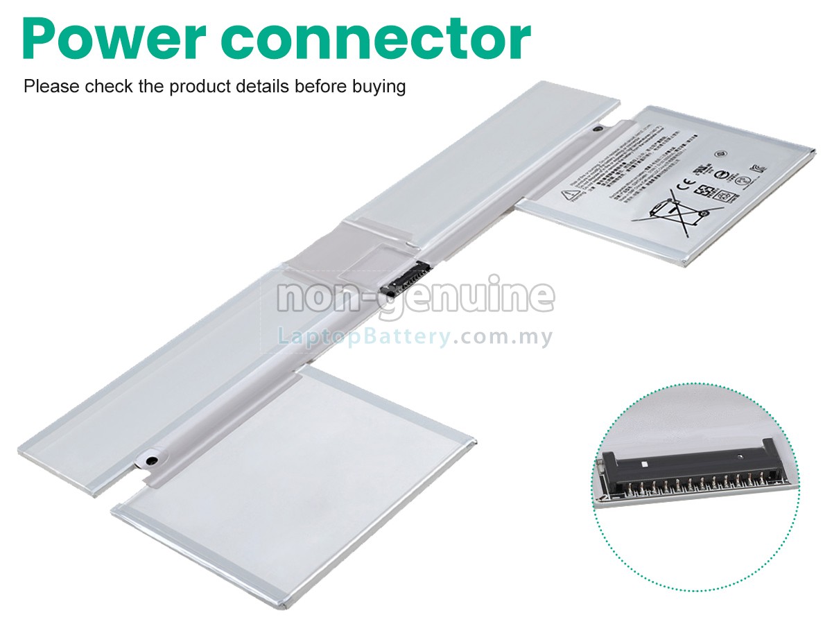 Microsoft Surface BOOK 2 1832 replacement battery