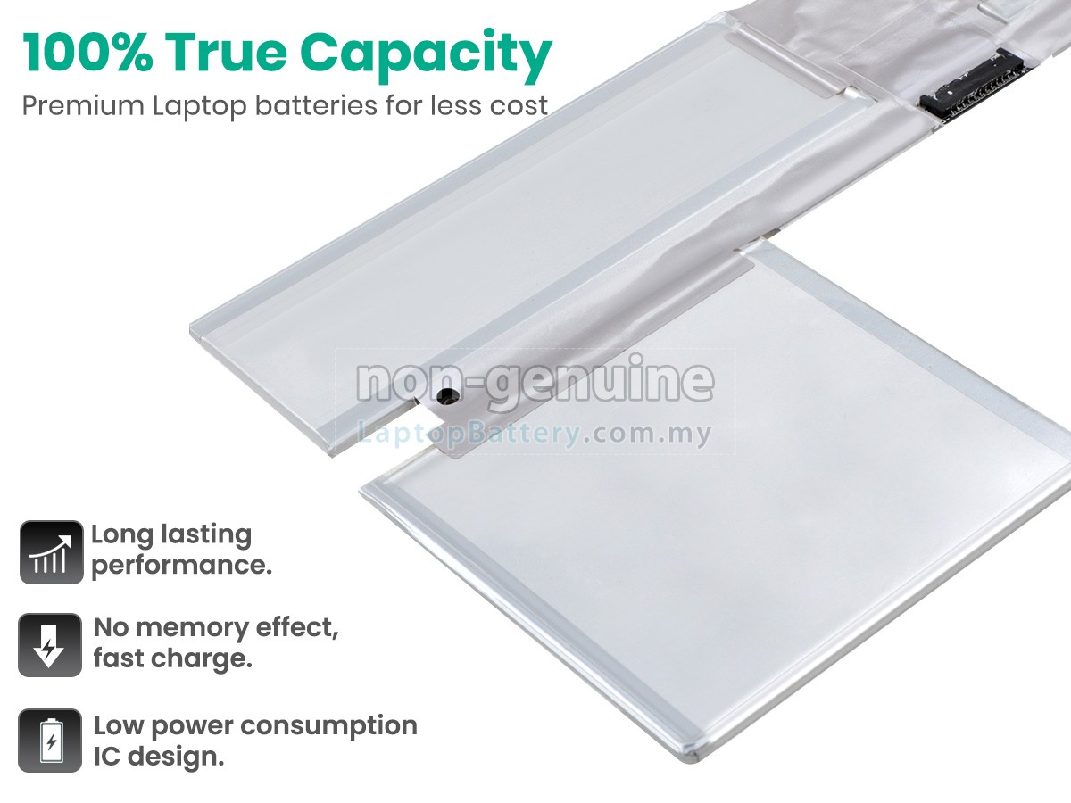 Microsoft Surface BOOK 2 1832 replacement battery