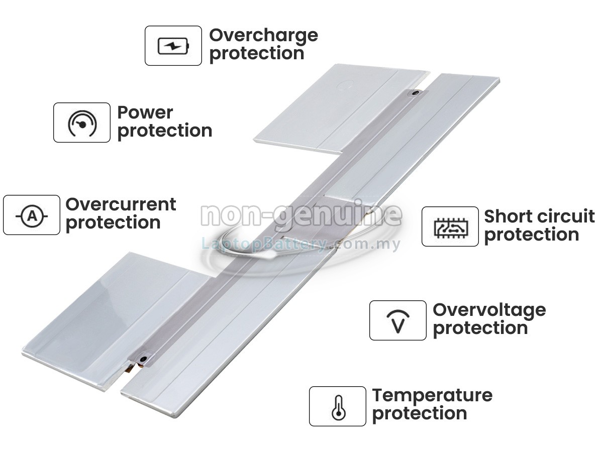 Microsoft Surface BOOK 2 1832 replacement battery