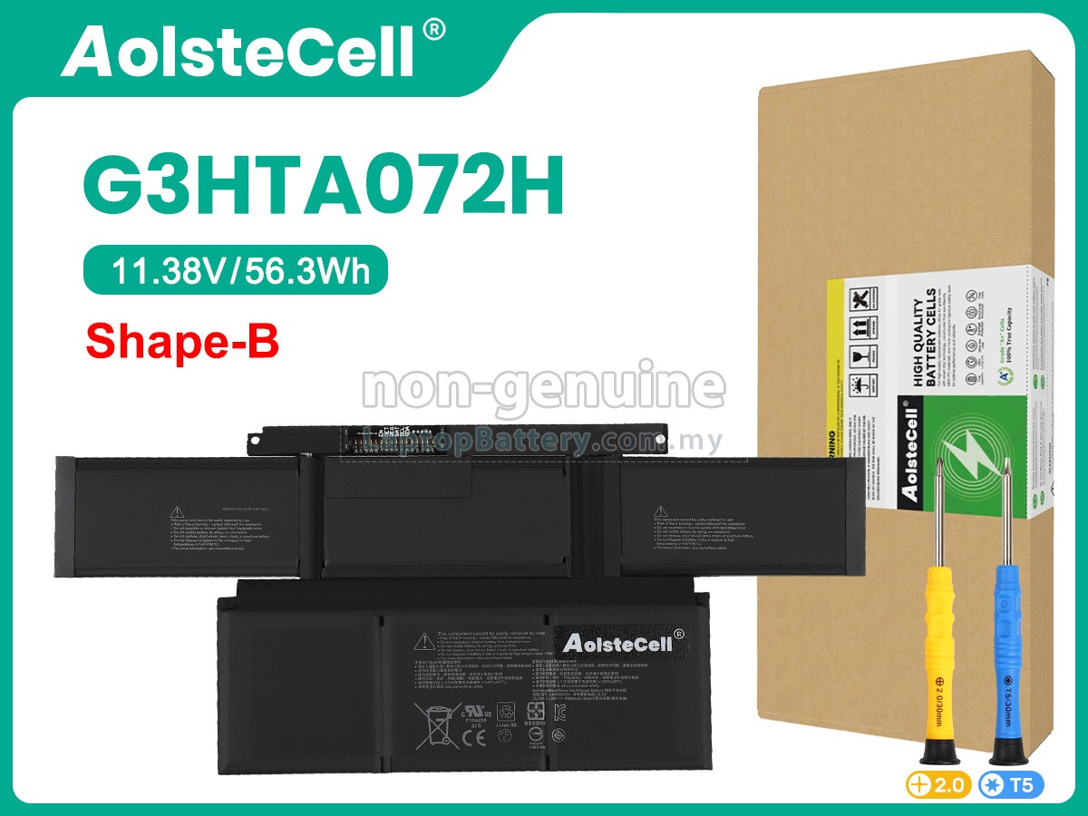 Microsoft Surface LAPTOP STUDIO 1943 replacement battery