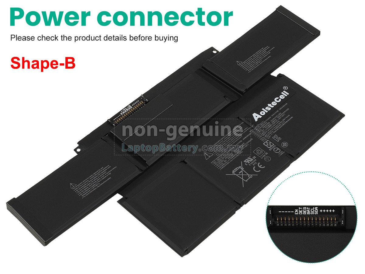 Microsoft Surface LAPTOP STUDIO 1943 replacement battery