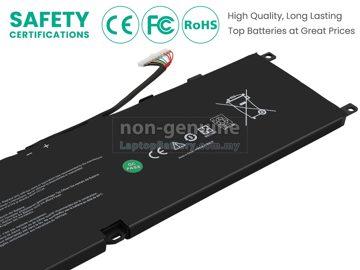 MSI STEALTH GS77 12UHS-083 replacement battery