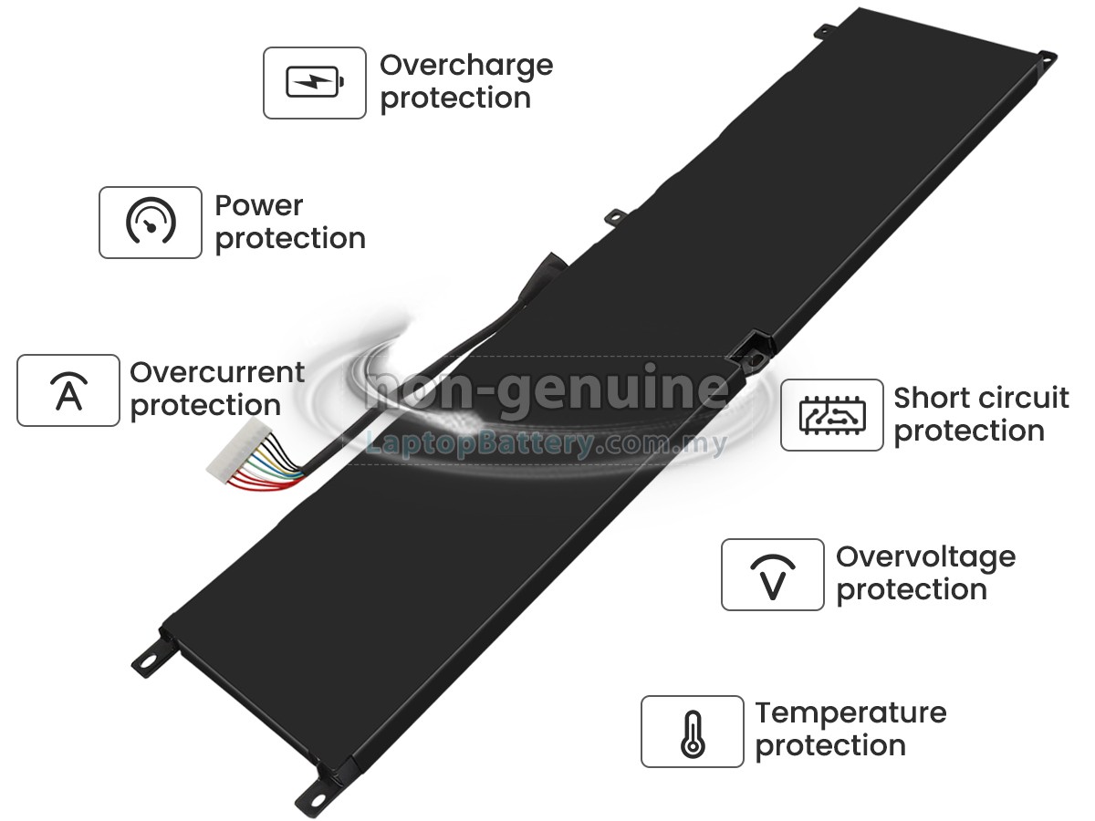MSI STEALTH GS77 12UHS-083 replacement battery