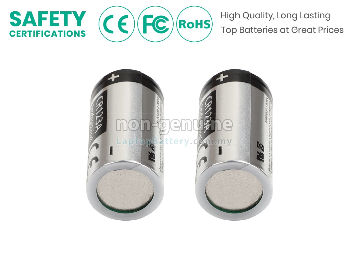 Panasonic CR123A replacement battery