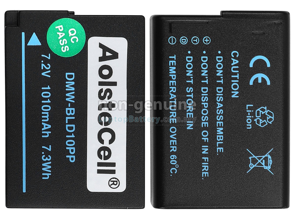 Panasonic LUMIX DMC-G3 replacement battery