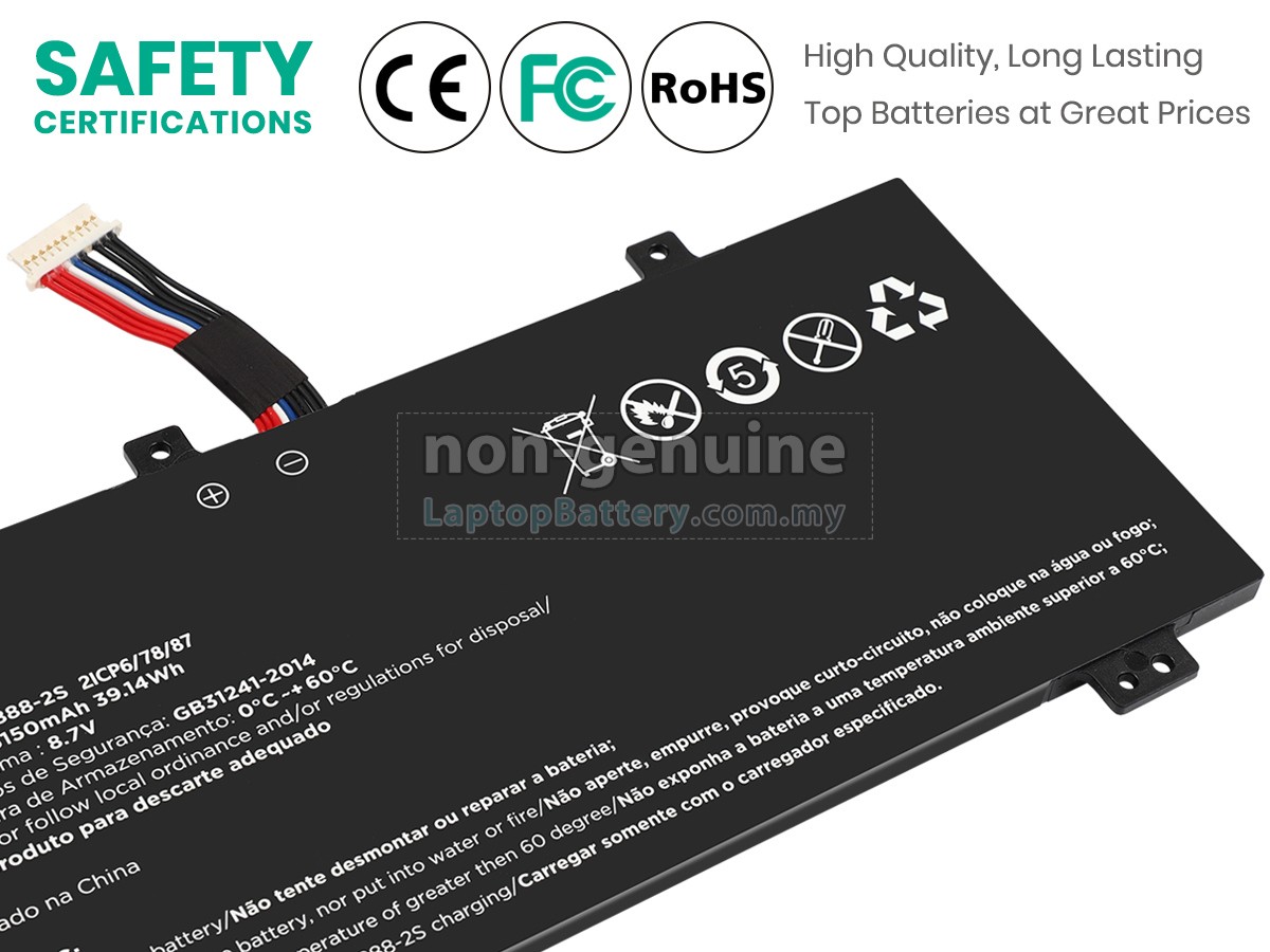 Positivo GF-647888-2S replacement battery
