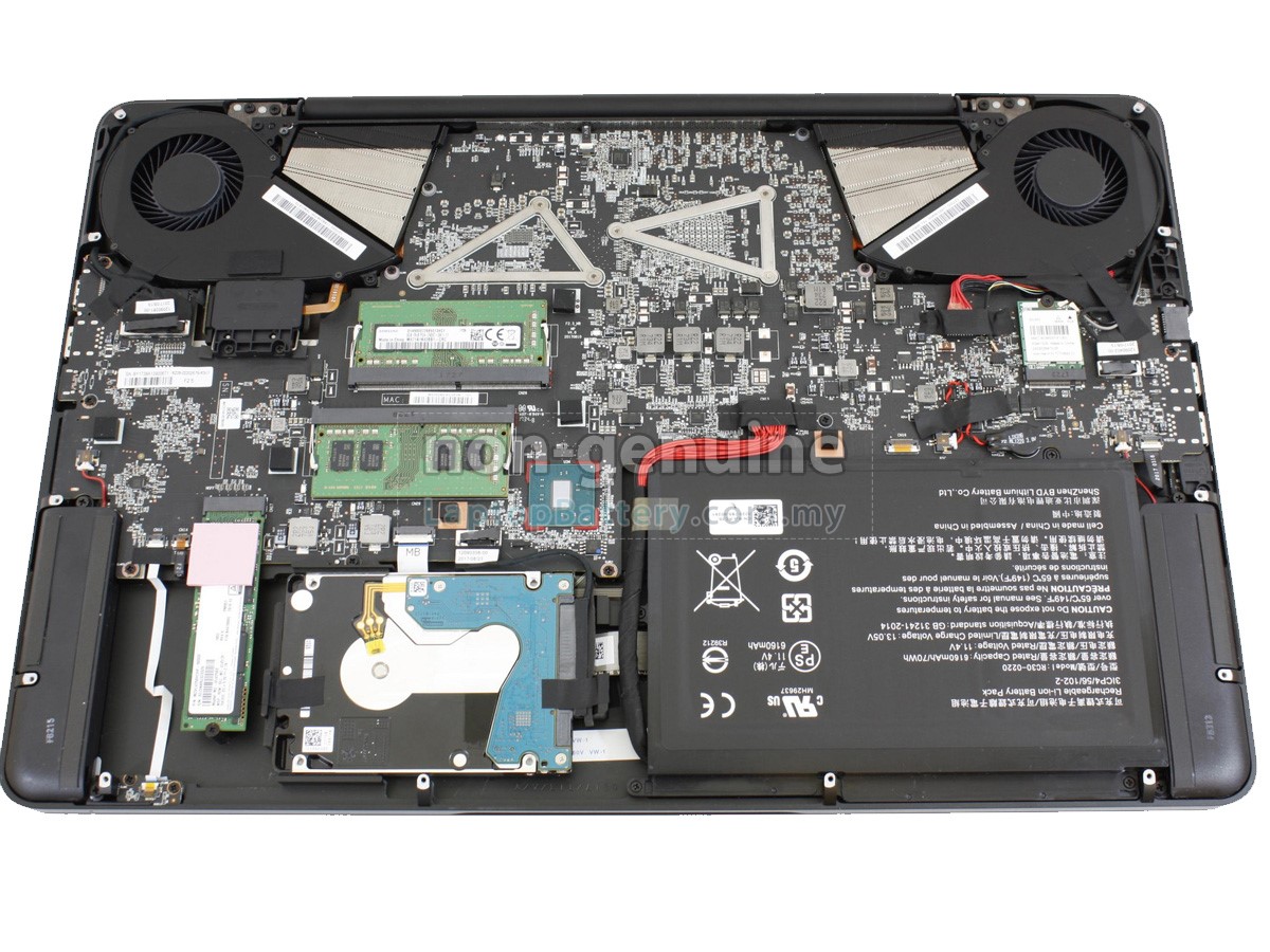 razer blade pro 17 2017 battery replacement