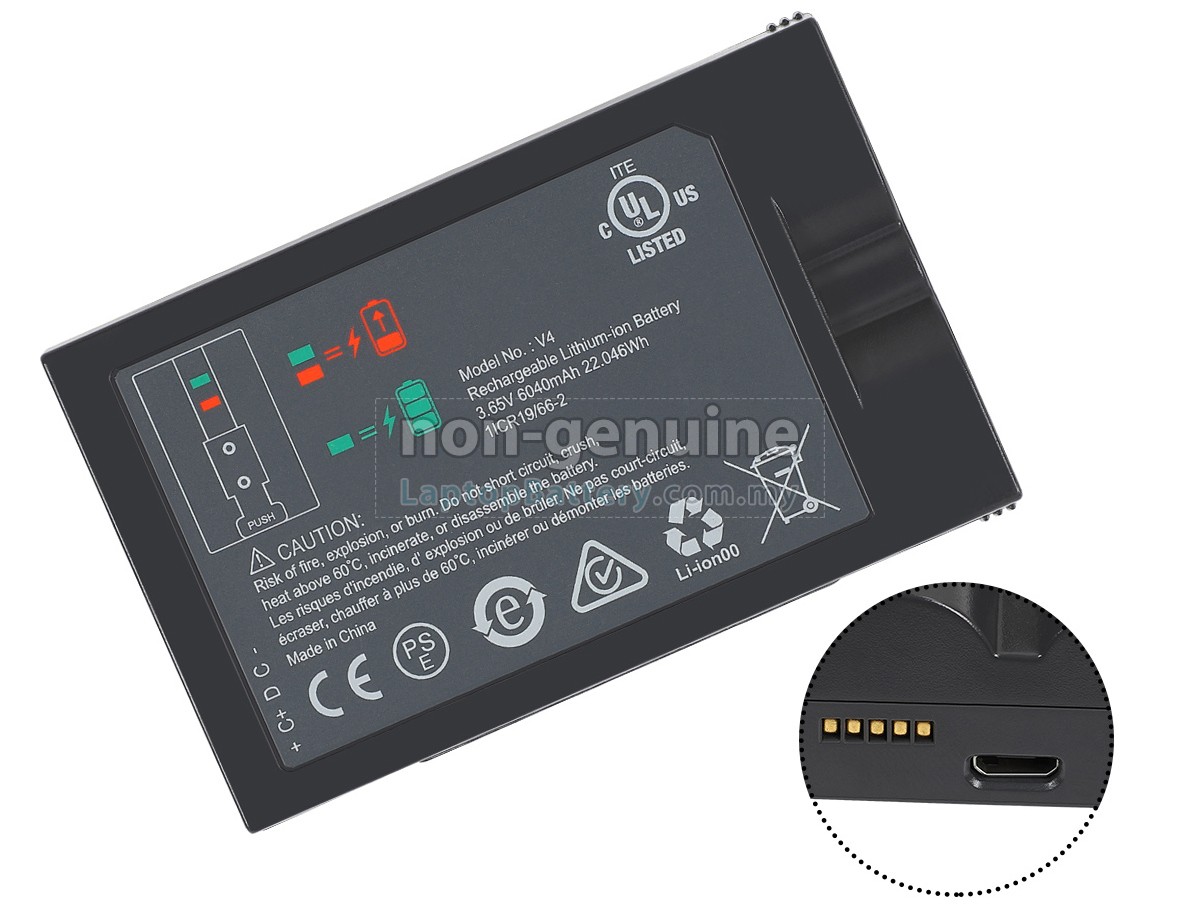 Ring VIDEO DOORBELL 3 PLUS J743 replacement battery