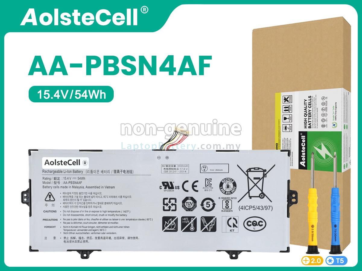 Samsung NOTEBook 9 PEN replacement battery