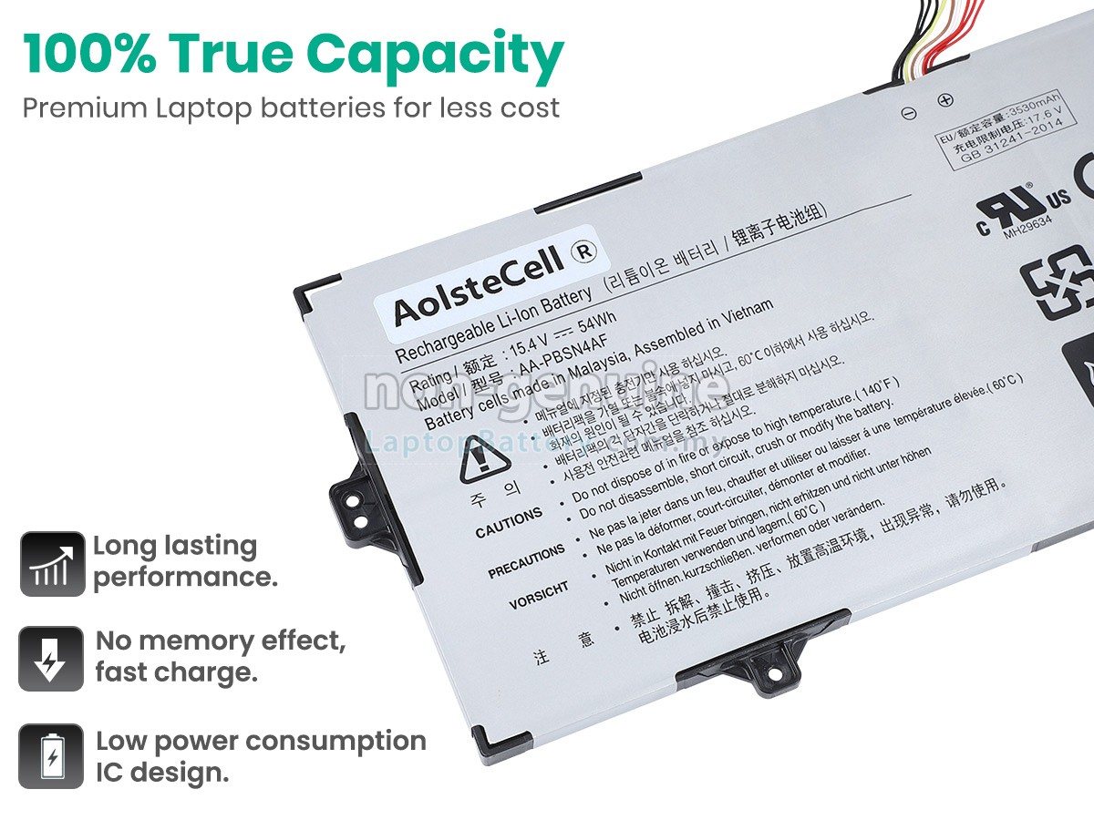 Samsung NOTEBook 9 PEN replacement battery