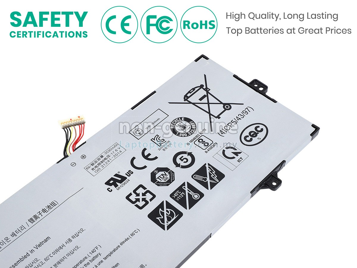 Samsung NOTEBook 9 PEN replacement battery