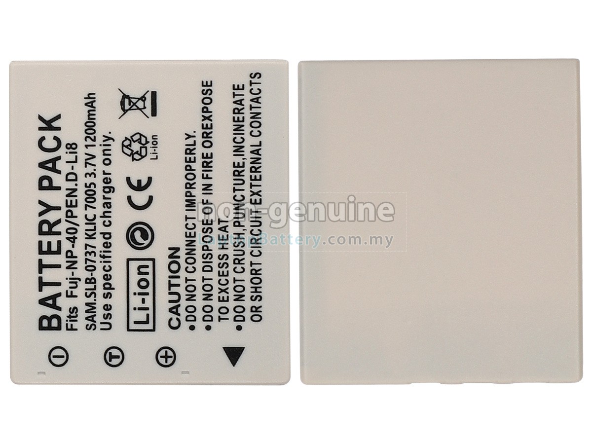 Samsung PENTAX D-LI85 replacement battery