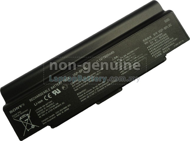 Battery for Sony VAIO VGC-LB53HB laptop