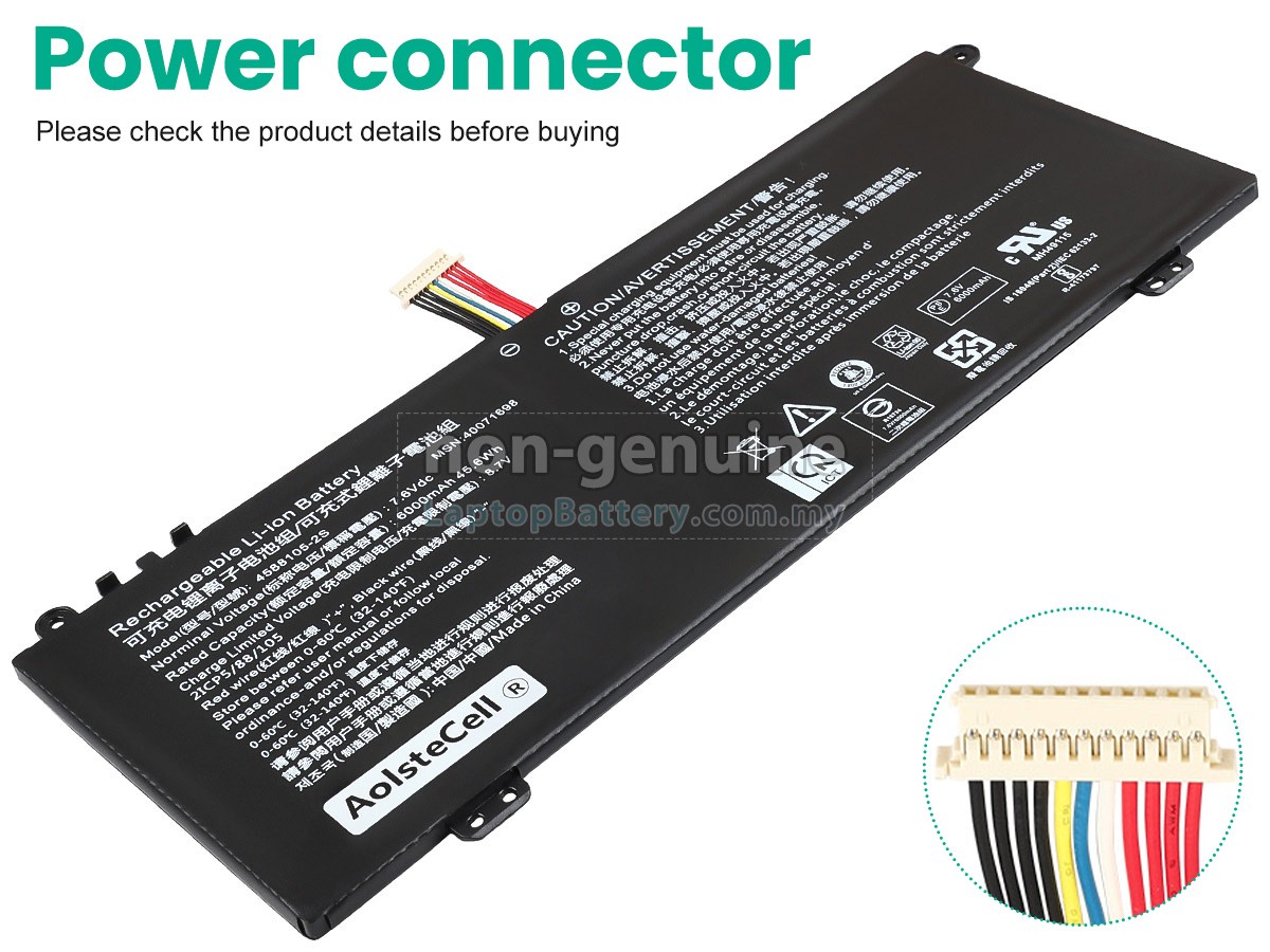Toshiba Satellite C50D-B-018 replacement battery