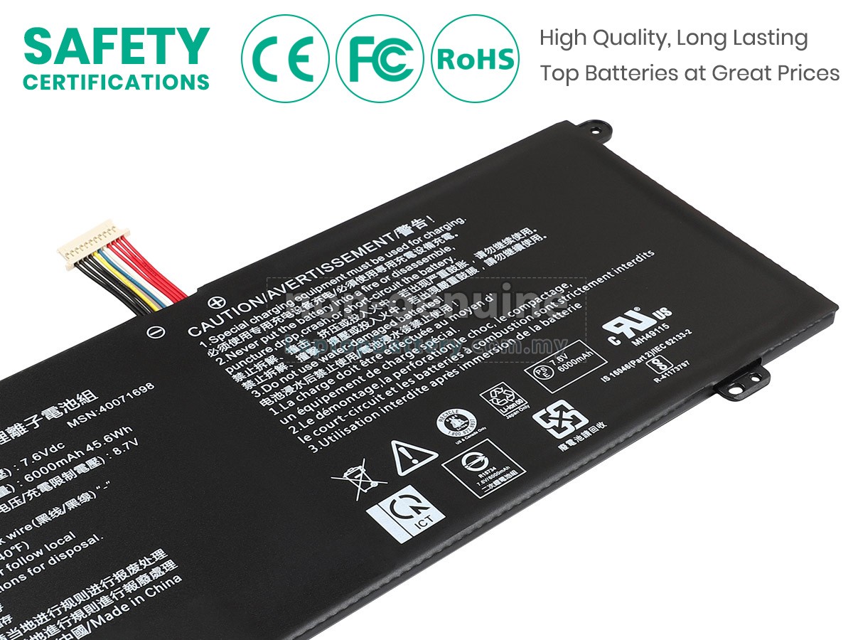 Toshiba Satellite C50D-B-018 replacement battery