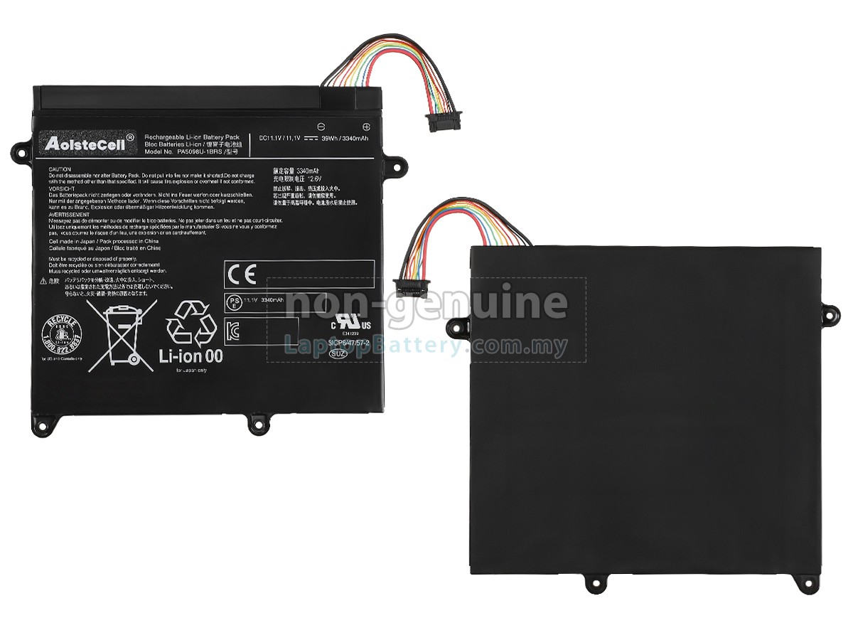 Toshiba Portege Z10T-A1102L replacement battery