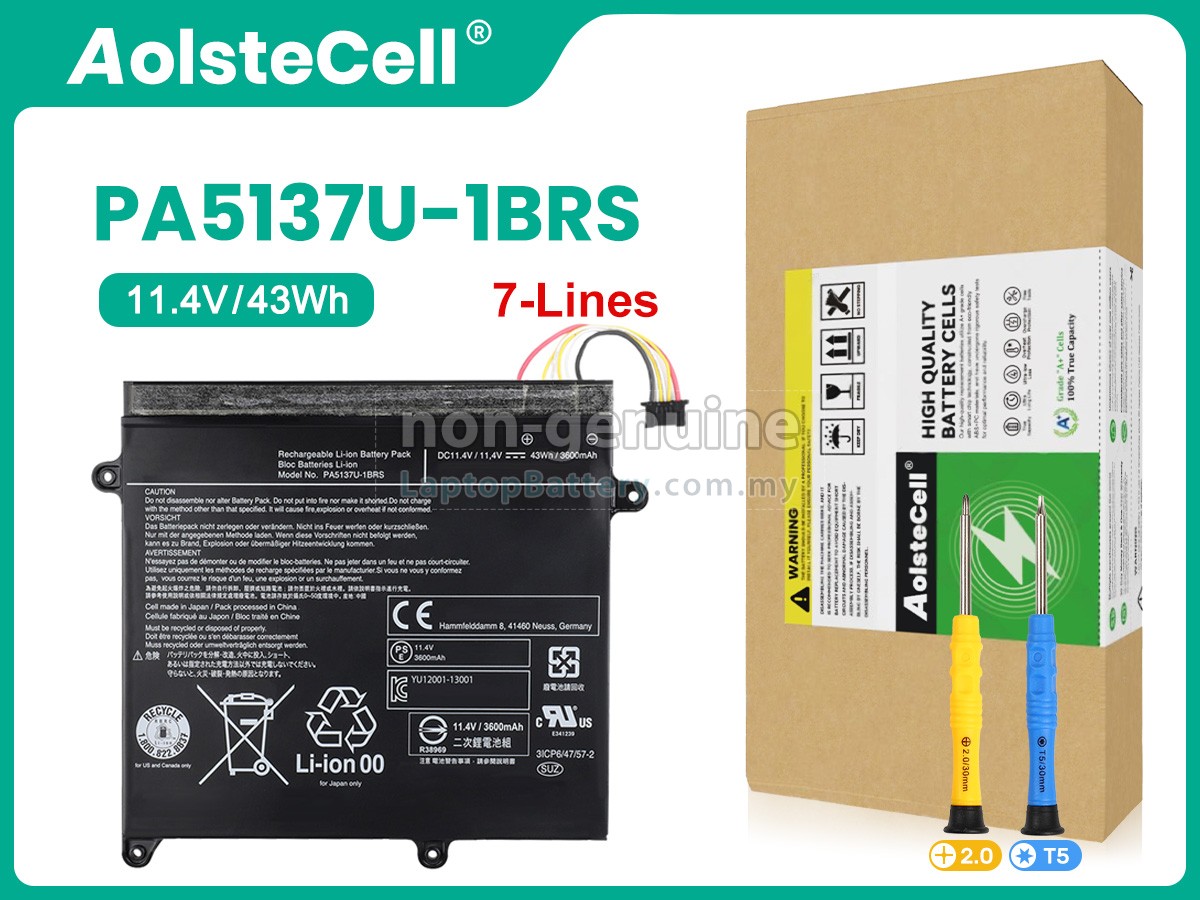 Toshiba Portege Z10T-A1102L replacement battery