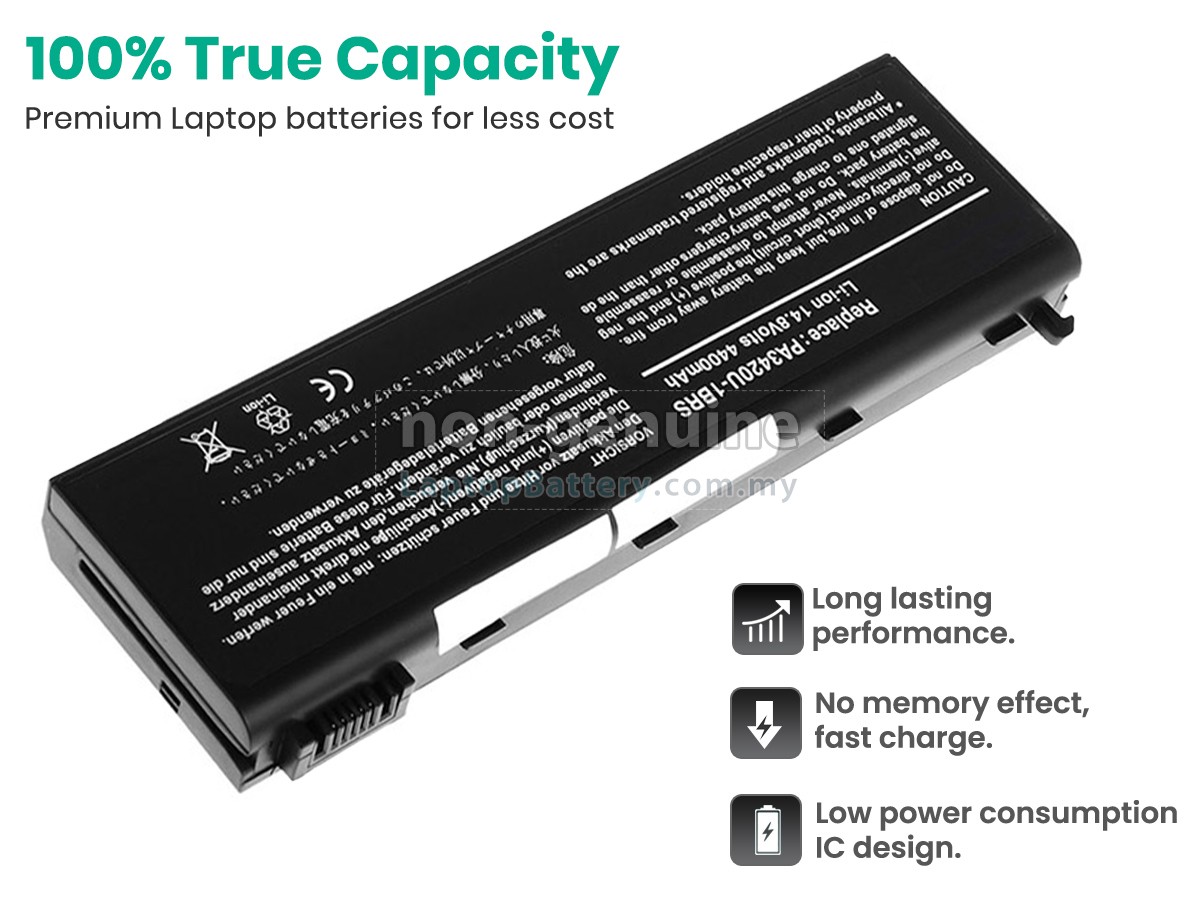 Toshiba Satellite L100-179 replacement battery