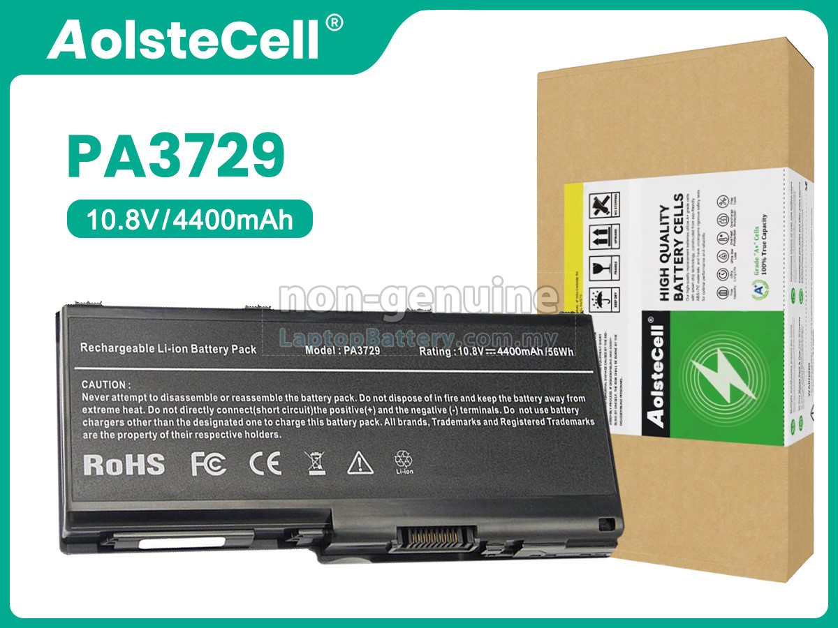 Toshiba PA3730U-1BAS replacement battery