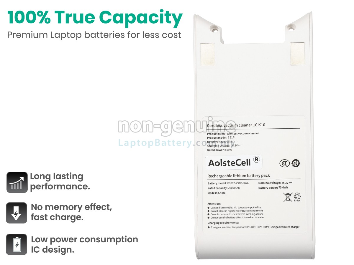 XiaoMi P2017-7S1P-BWA replacement battery