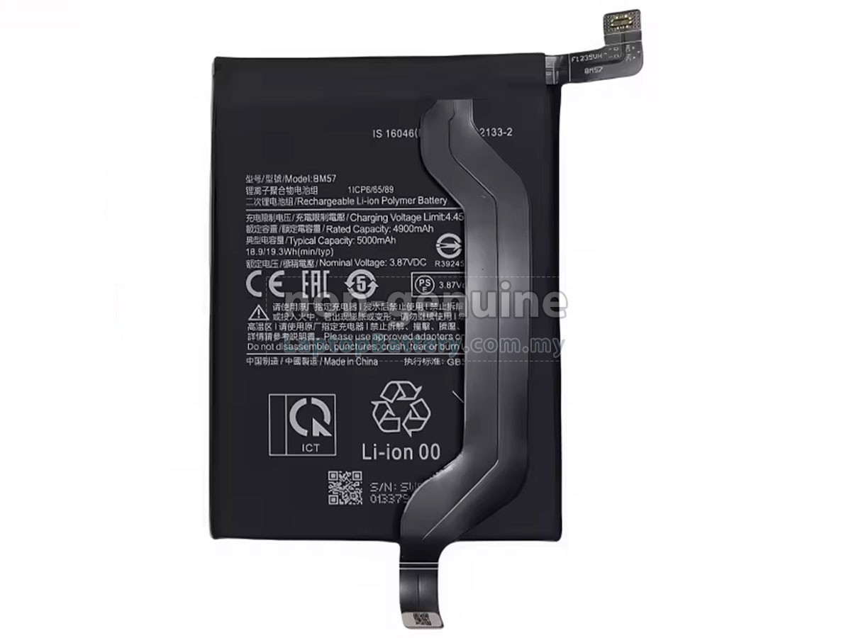 XiaoMi REDMI NOTE 10 PRO MAX replacement battery