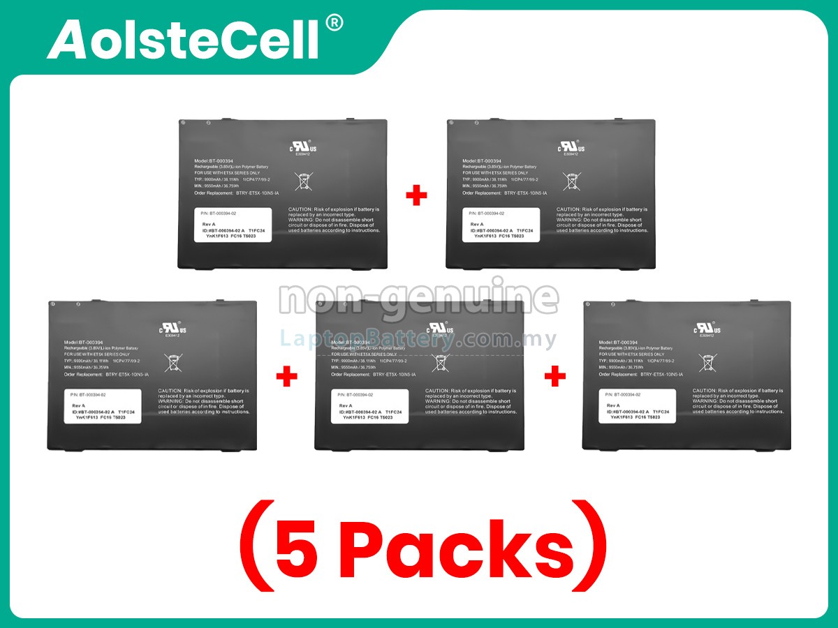 Zebra ET55 replacement battery